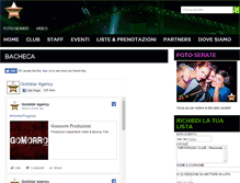Tablet Screenshot of goldstaragency.it